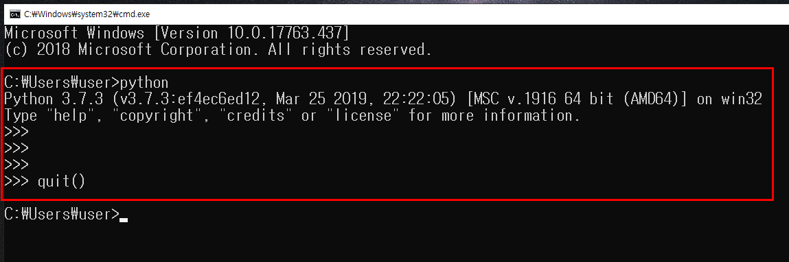 파이썬 설치 윈도우 환경변수 python install windows path :: studyhard24