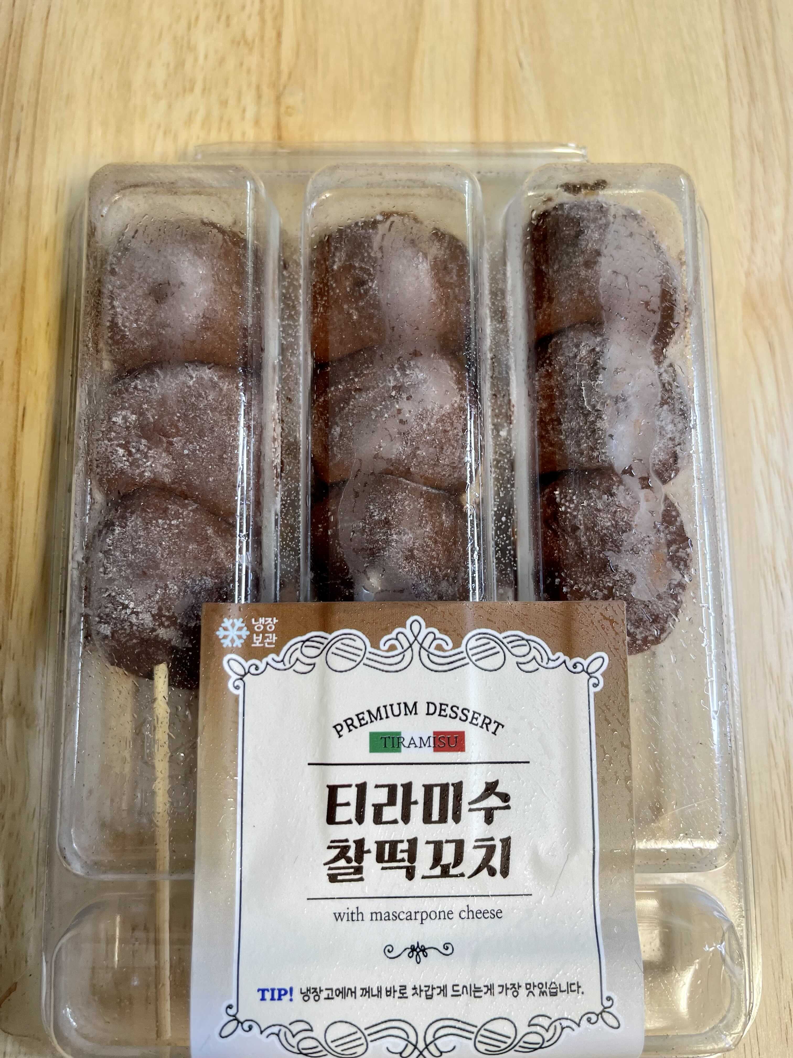  Cu편의점 디저트 티라미수 찰떡꼬치
