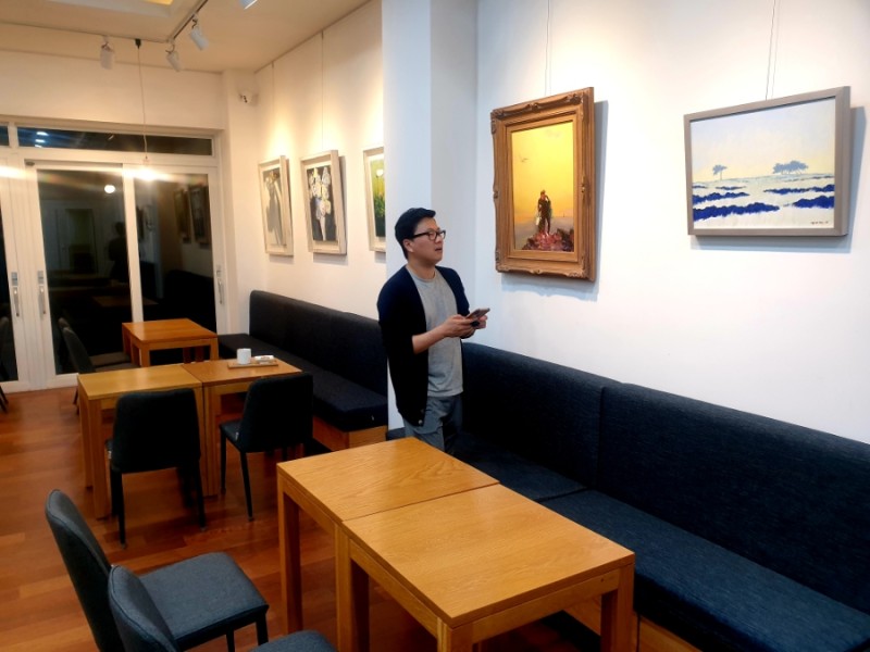 색소폰커피 이미지