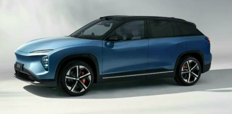  니오의 기대되는 전기 SUV 차 ES7 공개