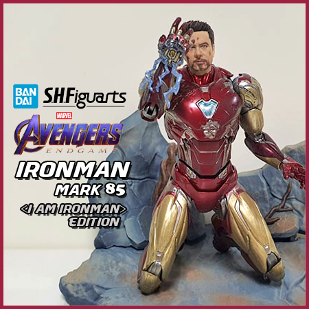  반다이 SHFiguarts 아이언맨 마크85 :: 어벤져스 엔드게임 I AM IRONMAN EDITION : 핑거스냅 ver.