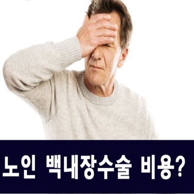  백내장 수술비용 및 증상과 주의사항