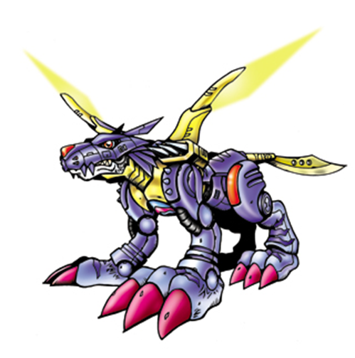  [디지몬도감] 메탈 갈루몬 メタルガルルモン METALGARURUMON METALGARURUMON
