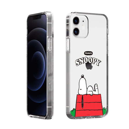 snoopy life clear jelly case thumbnail