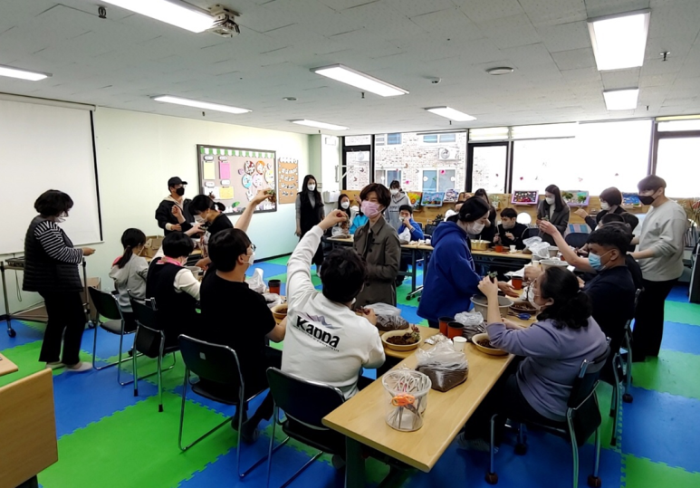 발달장애센터 원예치료반 데뷔(4/14) 1