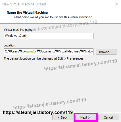 Name the Virtual Machine