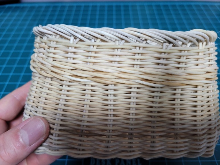 라탄 사각 바구니 만들기 사각바구니 24