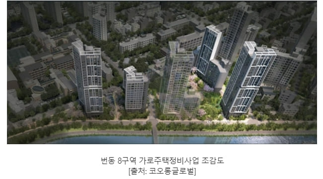 코오롱글로벌&#44; 강북구 번동 1~8구역 가로주택정비사업 ㅣ 일성건설&#44; 국내외 도로 및 건축공사 3건 수주