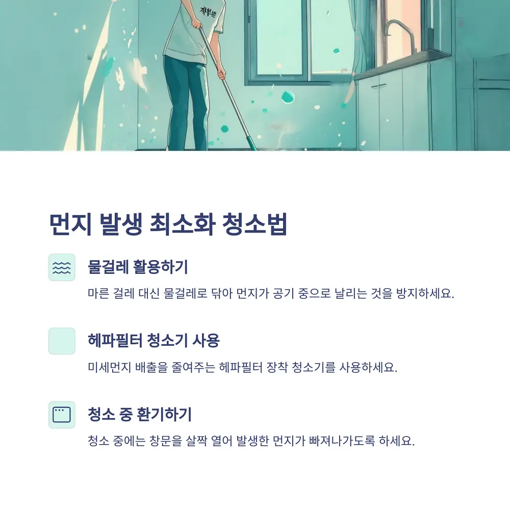 실내공기를 관리하는 법 소개