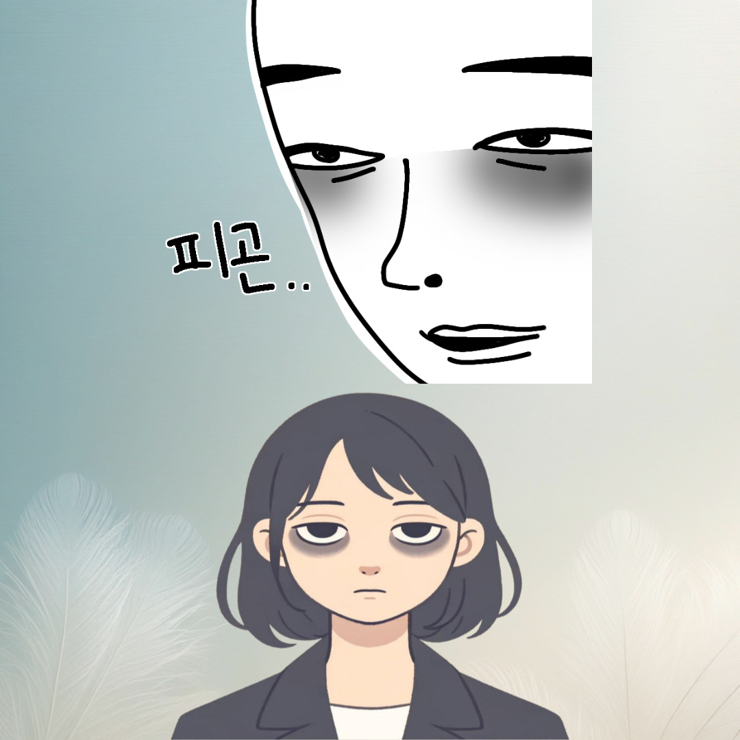 다크써클관련그림