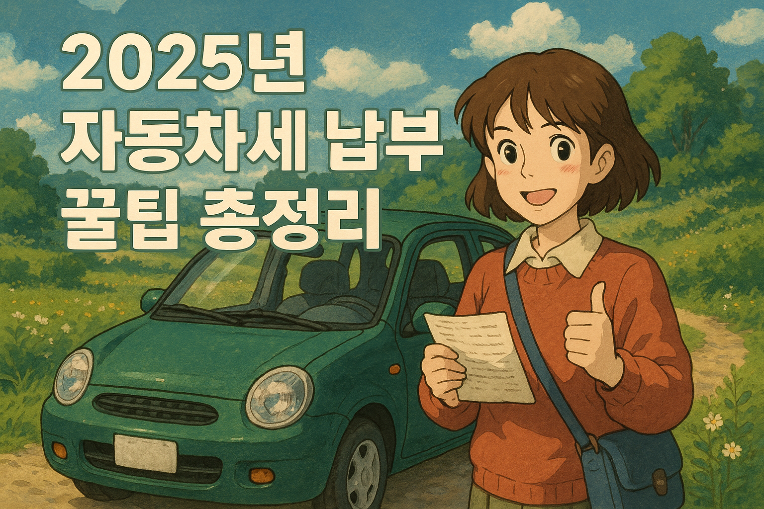 자동차세 납부기간 편한 납부방법 총 정리