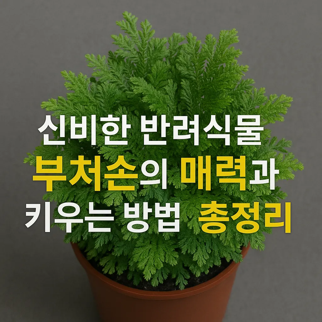 반려식물 부처손