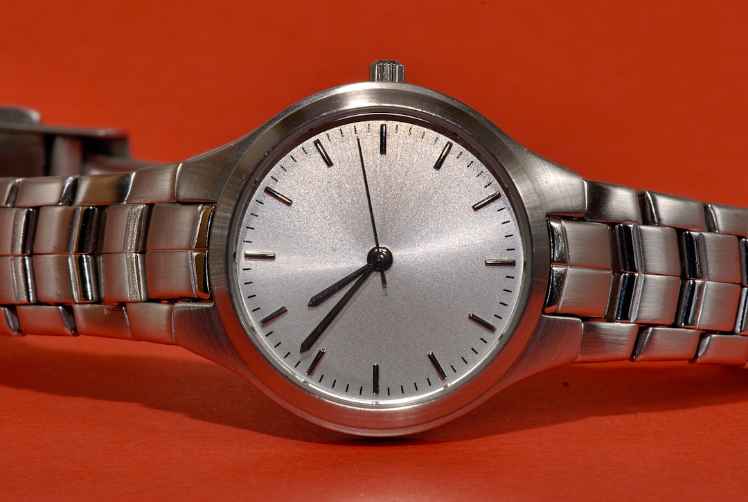 Stainless steel.