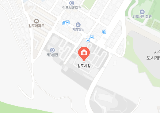 김포시청 세무과 세정과 위치 업무시간 전화번호 취득세 주민세 등록세 면허세 지방소득세 3 김포시청 위치 이미지