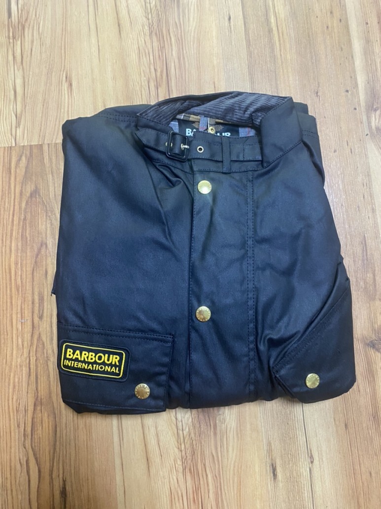 바버 인터네셔널 오리지날 왁스자켓 A7 블랙 BARBOUR