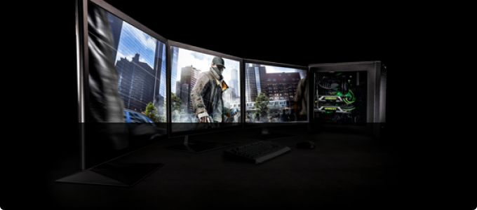  NVIDIA Surround 설정 해상도 다중 모니터 연결 활용 방법