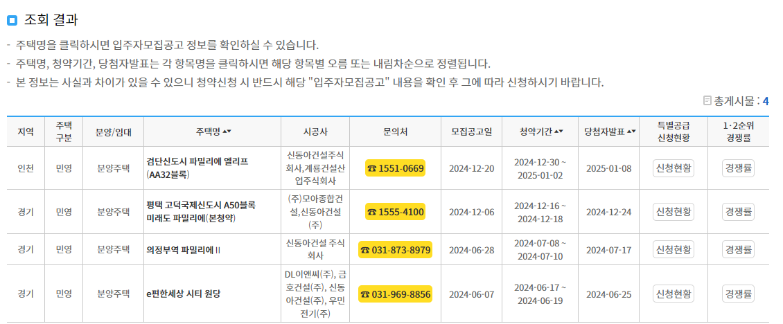 조회결과