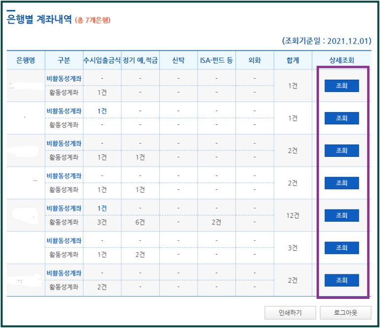 휴면계좌 찾기 해봐요 계좌통합관리서비스 숨어있는 1