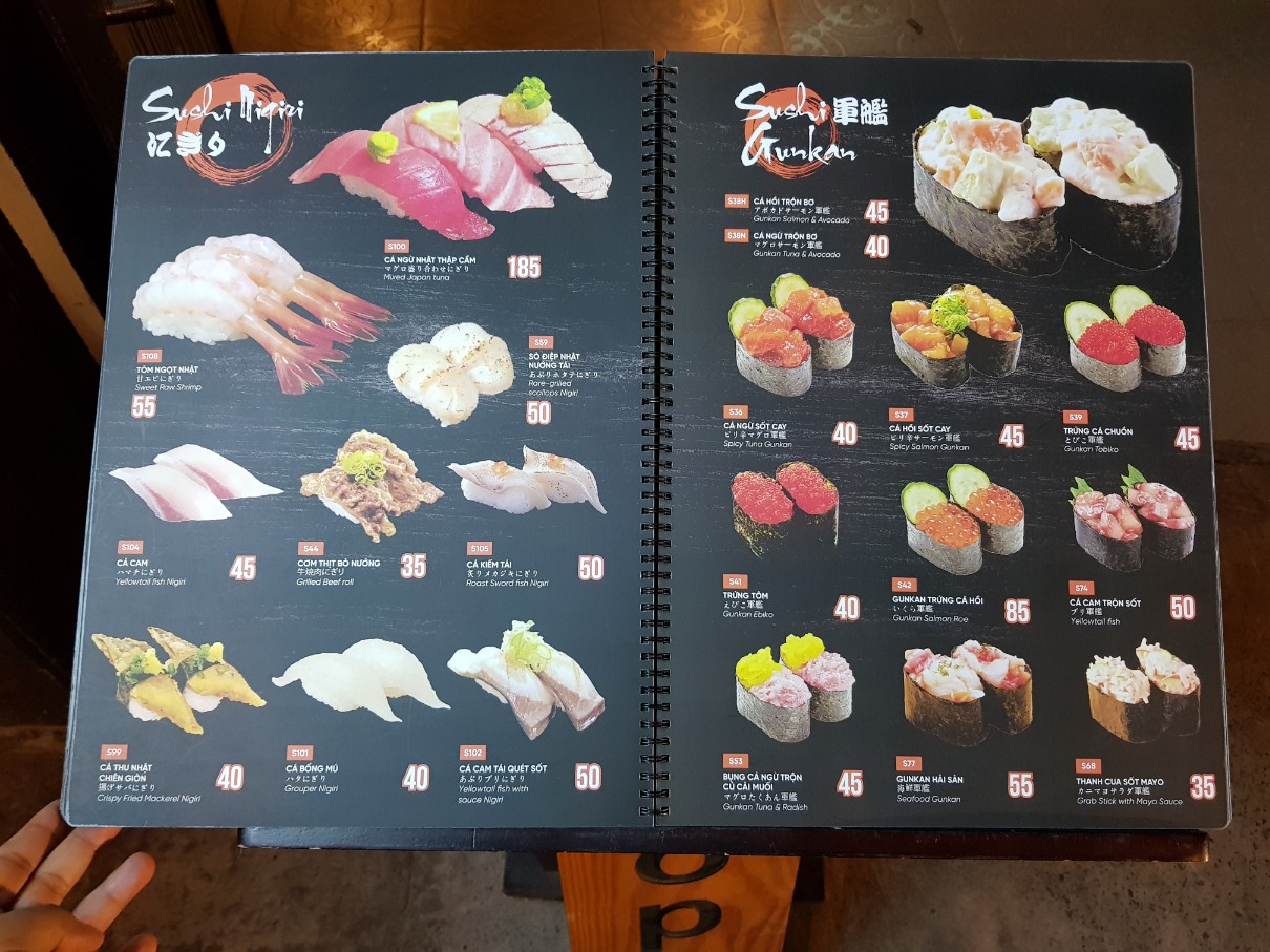 호치민 빈탄군 스시 전문점 Miya Sushi 메뉴(5)