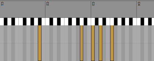 Bb major 7 chord