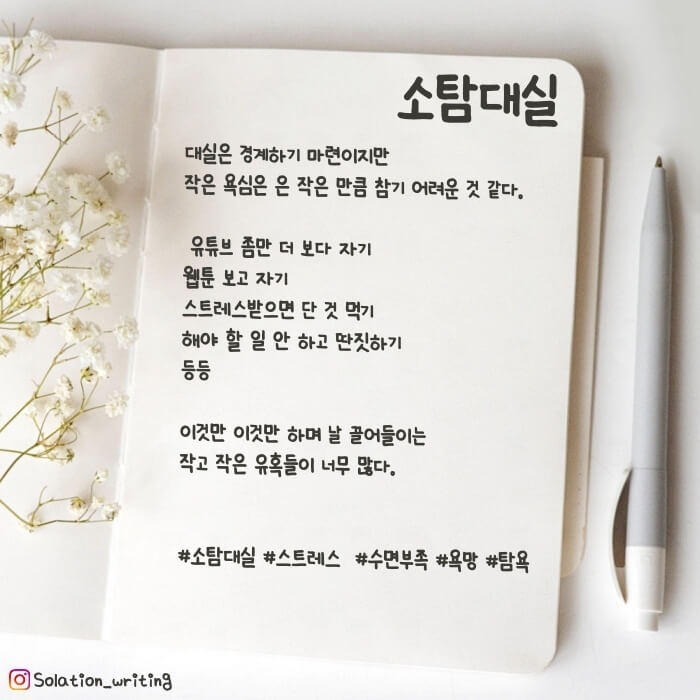 짧은 생각-소탐대실