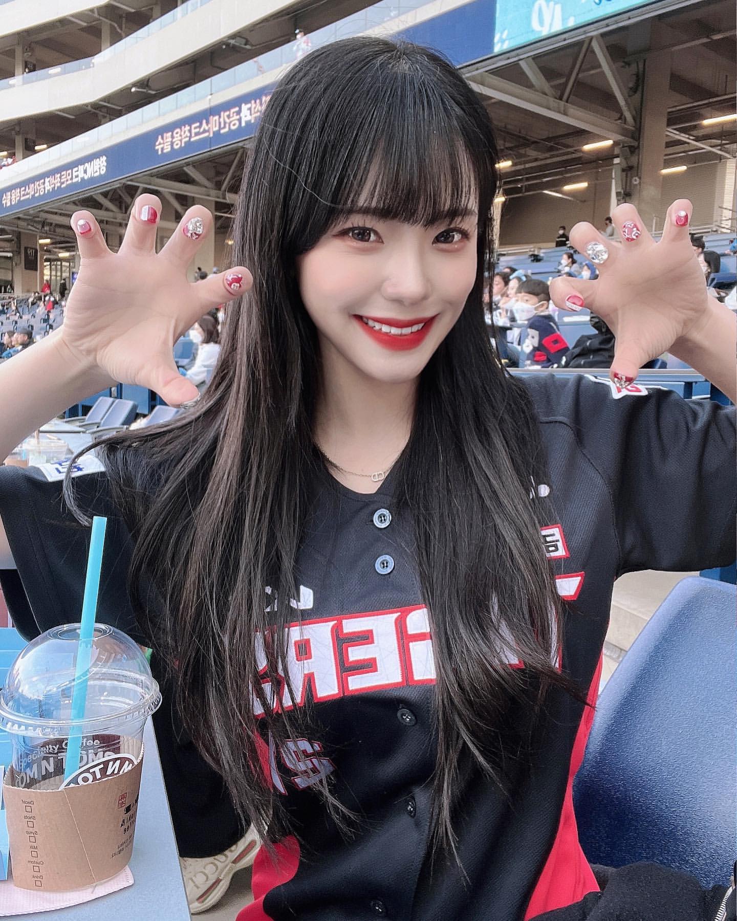 기아타이거즈 치어리더 이다혜 청바지핏