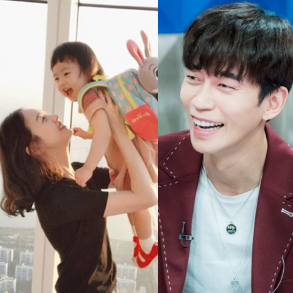  배우 신성록 부인 및 딸사진 화제
