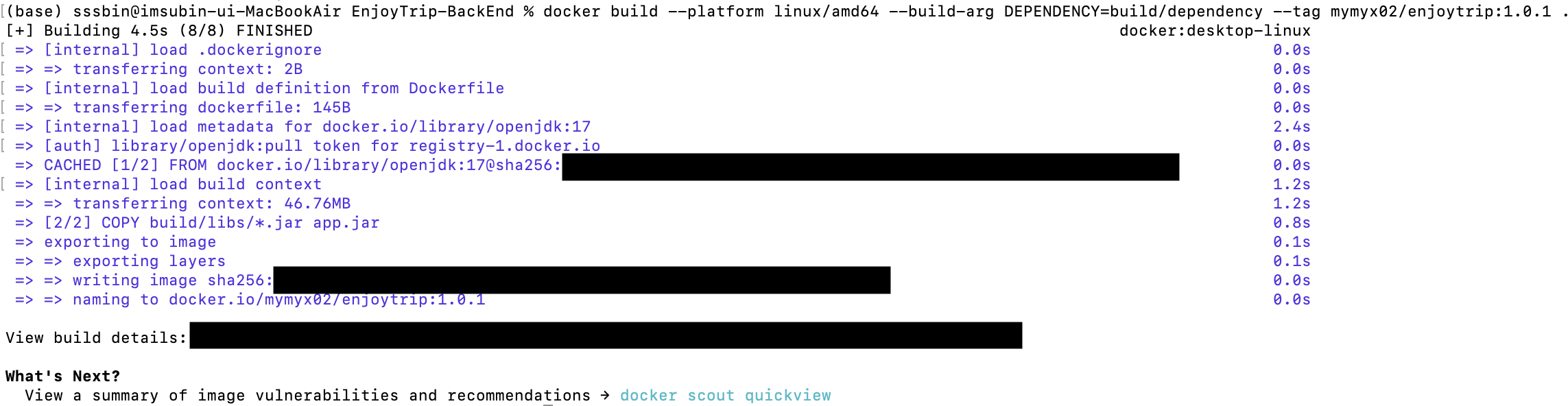 Docker spring boot 