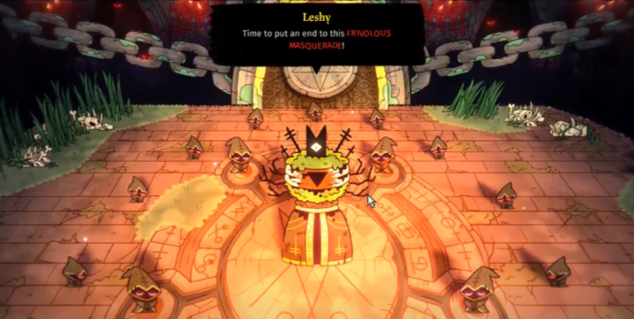  컬트 오브 더 램 보스 공략, 레쉬 Leshy 가이드 팁