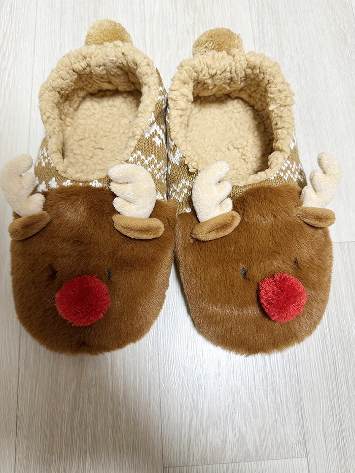 루돌프 룸슈즈 브라운2