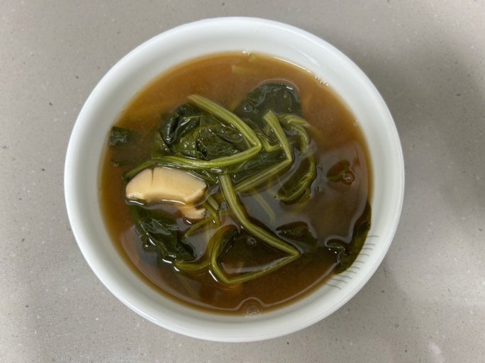 시금치 된장국