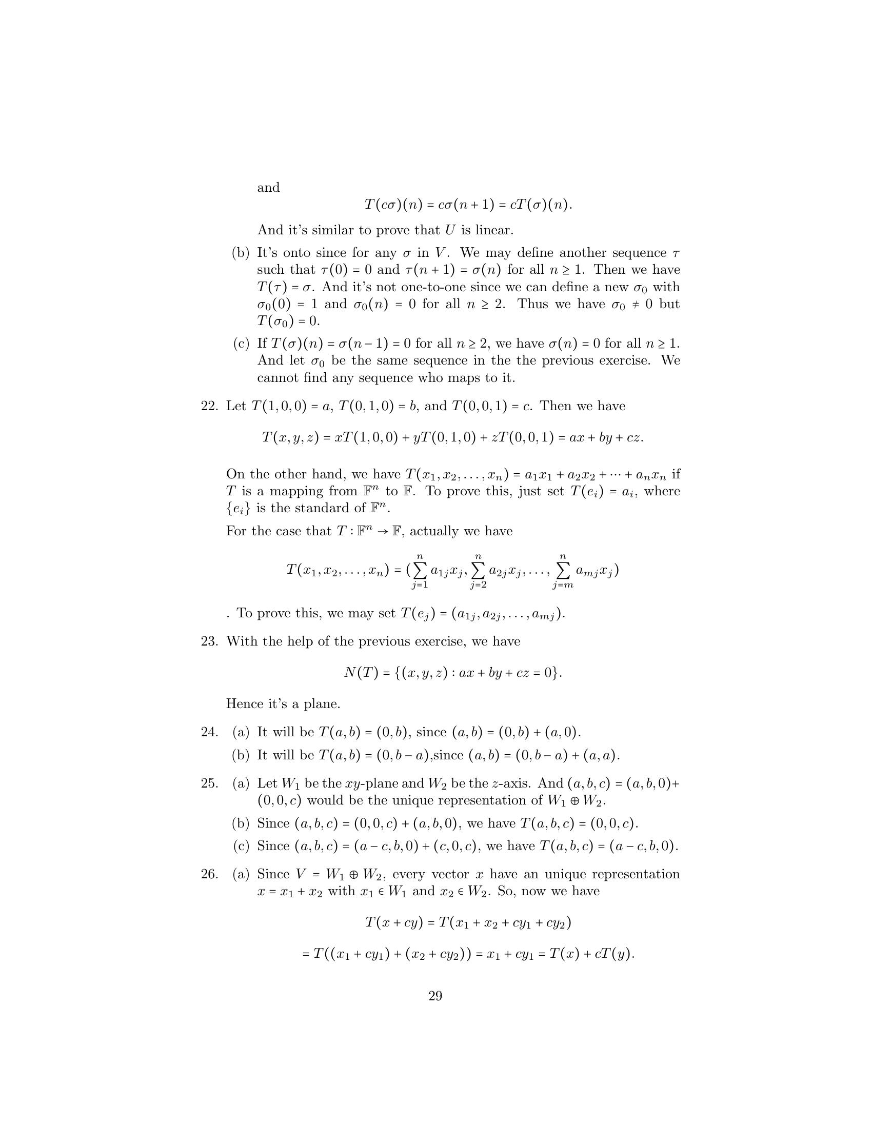 Solutions To Linear Algebra Stephen H Friedberg Fourth Edition Chapter 2