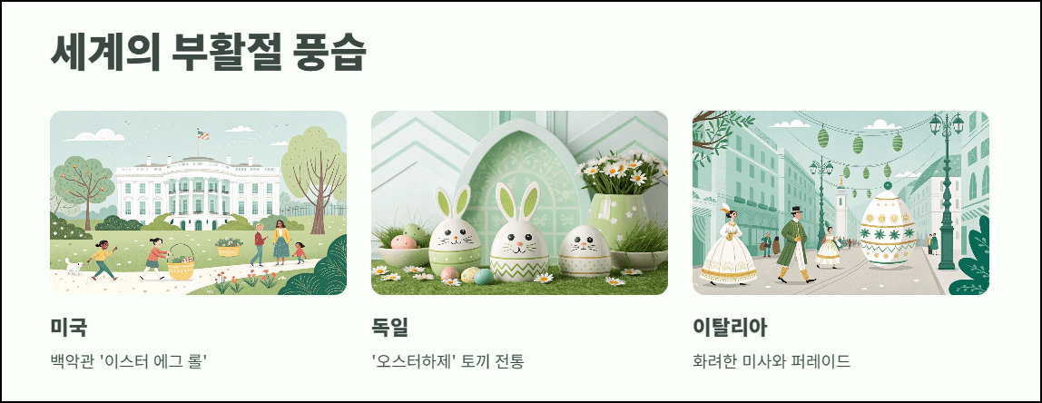 세계의 부활절 풍습