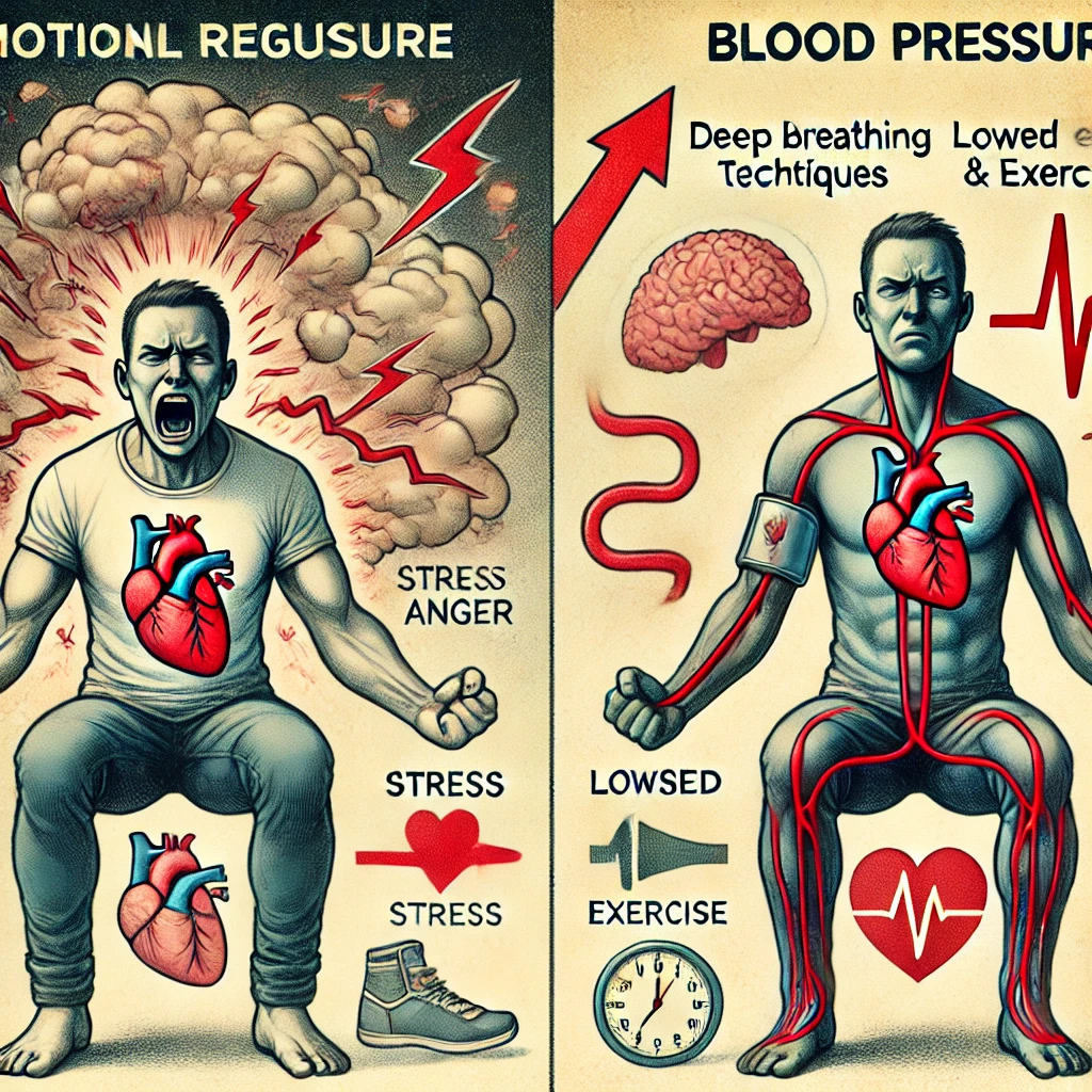 감정 조절과 혈압
