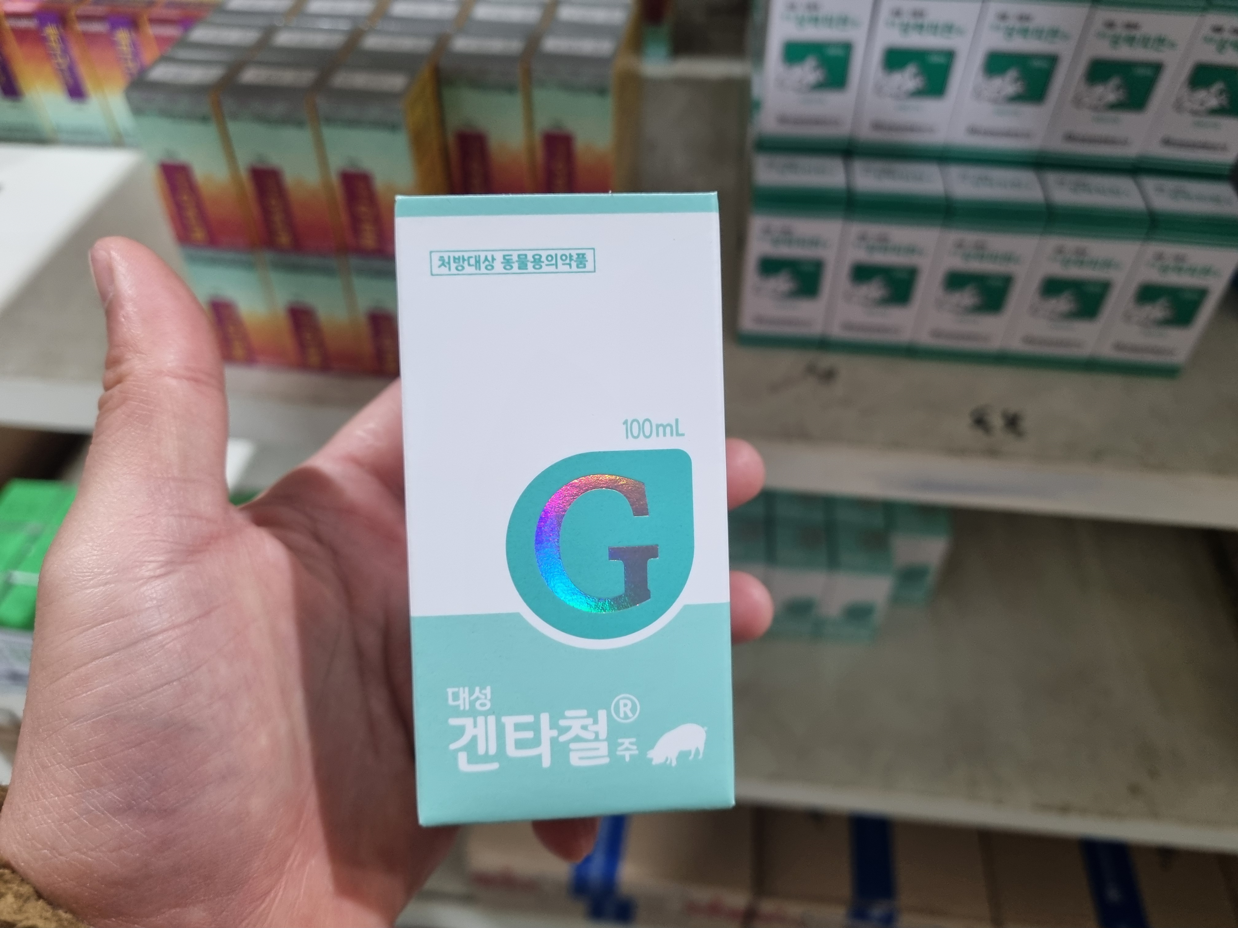  돼지를 위한 자돈용 철분제 겐타철