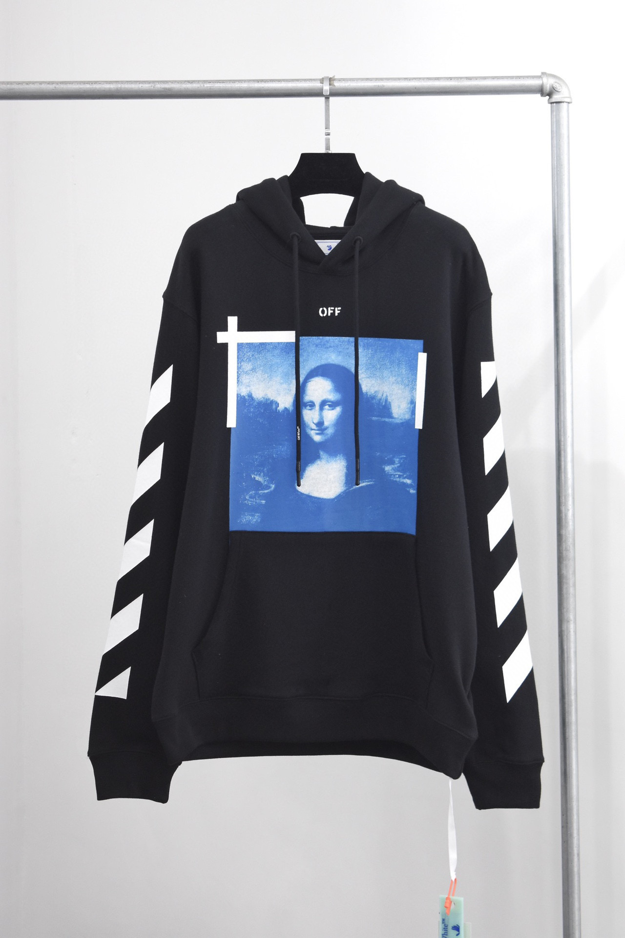  [OFF WHITE] 오프화이트 모나리자 스웨트 셔츠 후드 티셔츠 (2 COLOR)