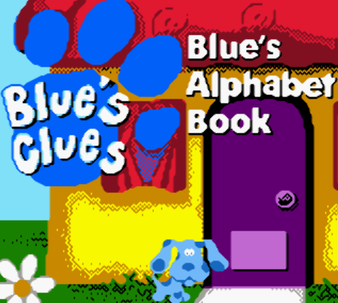  (GBC / USA) Blue's Clues Blue's Alphabet Book - 게임보이 컬러 북미판 게임 롬파일 다운로드