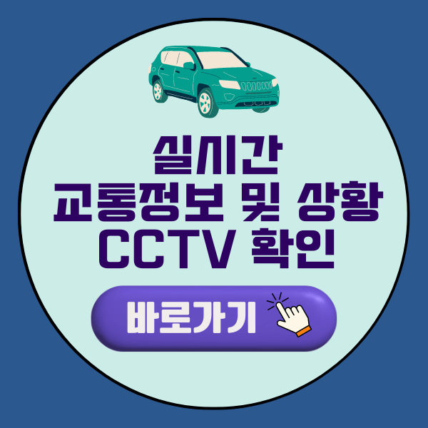 실시간 교통정보 및 상황 CCTV 확인