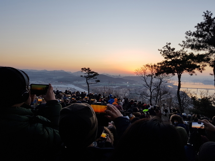 고양 행주산성 해돋이