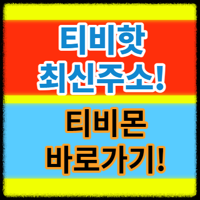  티비핫 티비몬 누누티비 새 우회주소 링크 바로가기