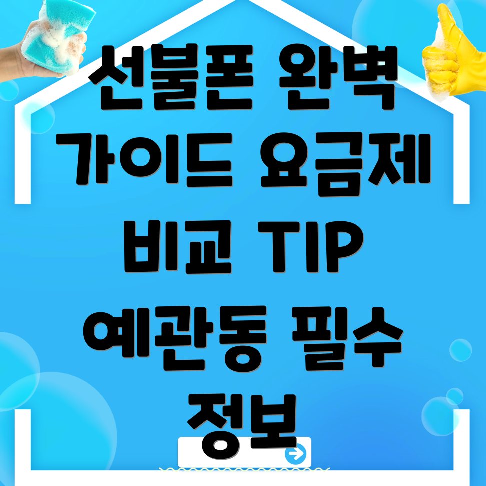 선불폰 요금제