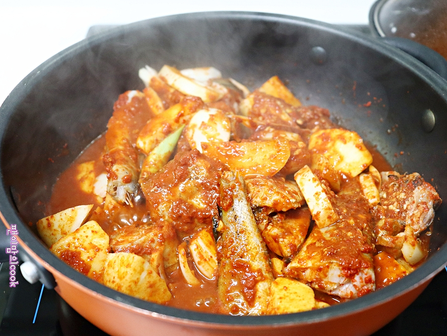 만드는법 집에서 술안주 베스트 코다리조림 만드는법 명태코다리찜 코다리무조림 8