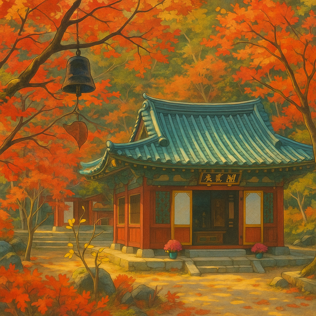 직지사 가을 풍경