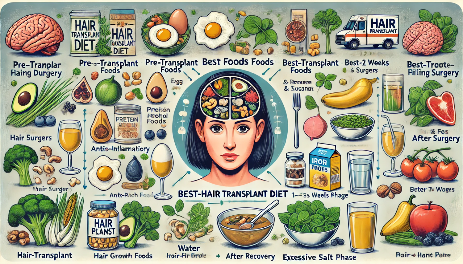 모발이식 전후 식단 관리