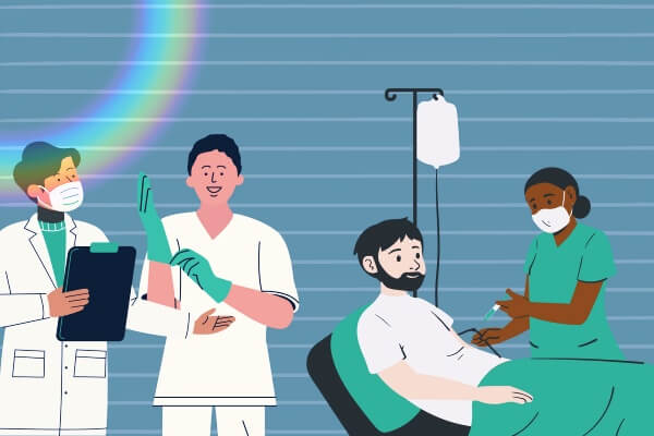 병원 내 치료 환자