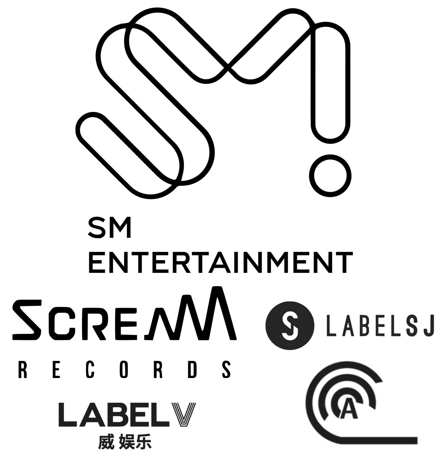 SM-Ent로고와-산하-레이블-로고