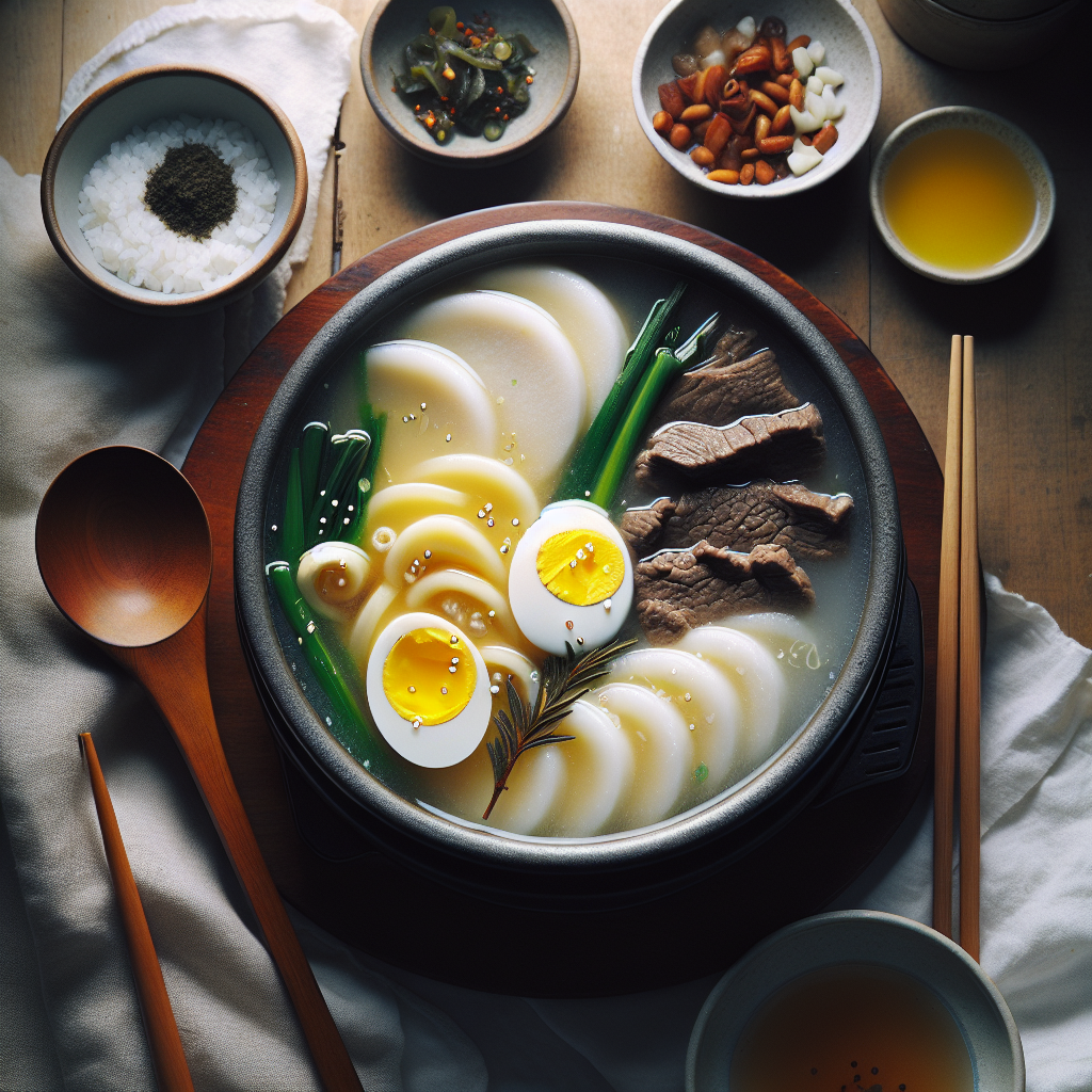 떡국.