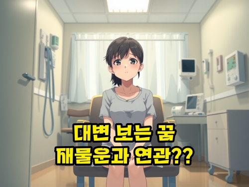 대변-보는-꿈-재물운-꿈-해몽