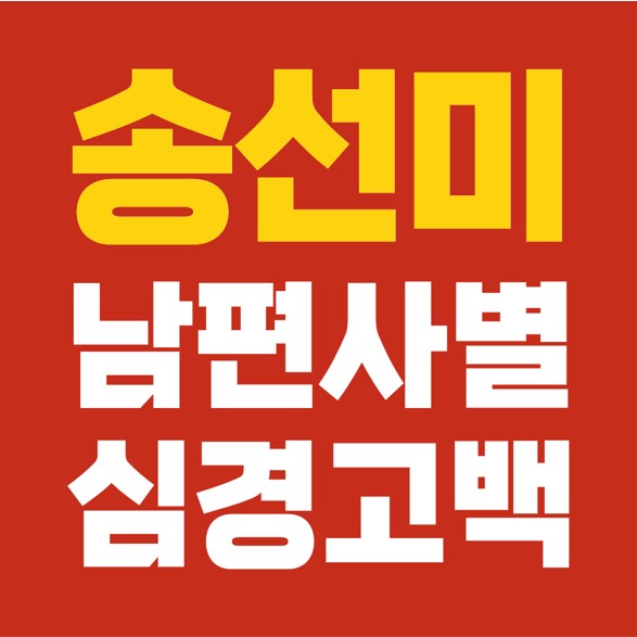  송선미 남편 고우석 사별 후 첫 심경고백, 청부살해의 전말.