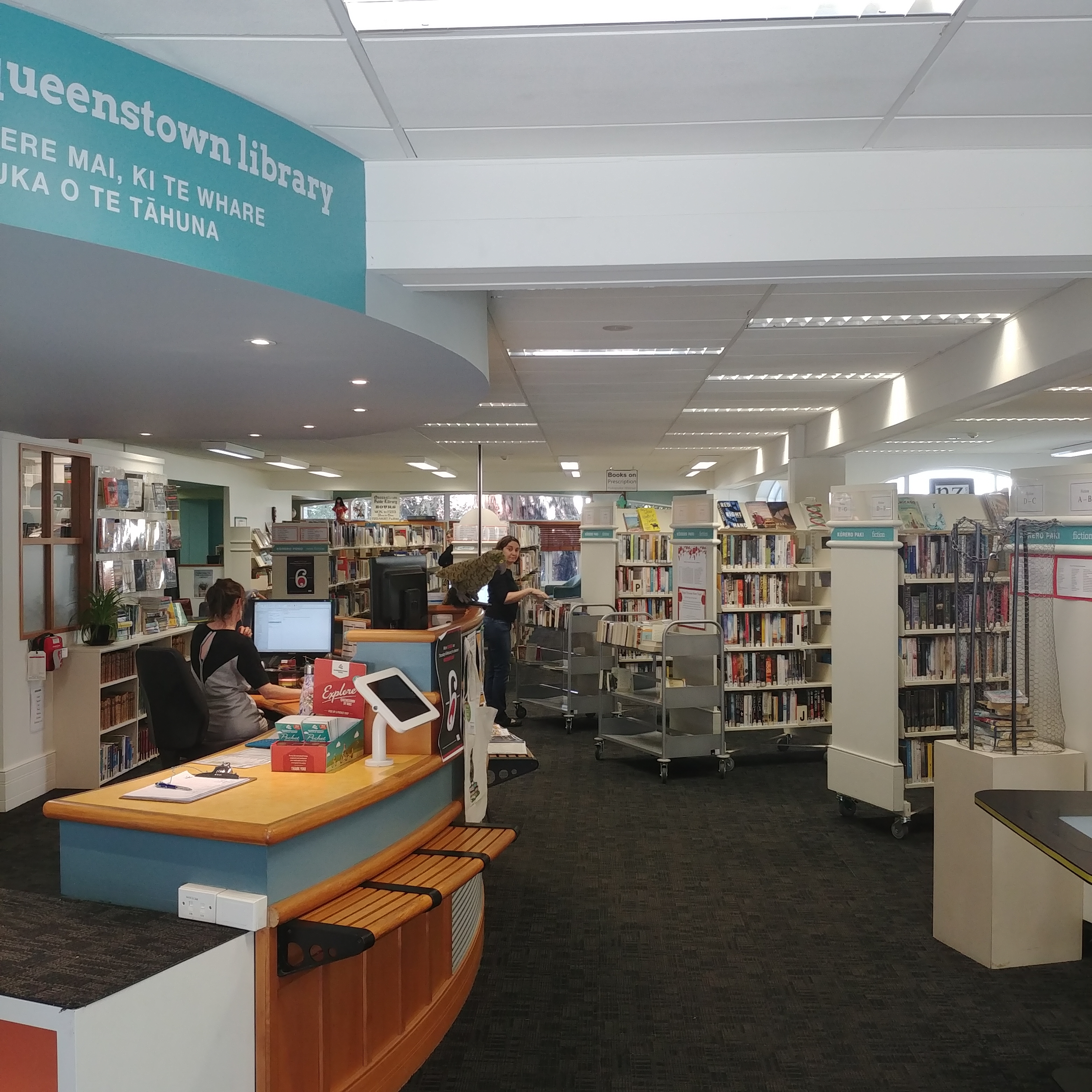뉴질랜드 퀸즈타운 도서관 Queenstown Lakes District Library